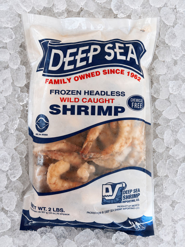 Wild Caught All Natural Chem Free Mexican Brown P&D Shrimp