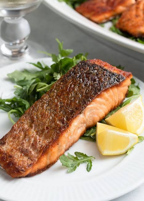 Norwegian Organic Salmon prepared